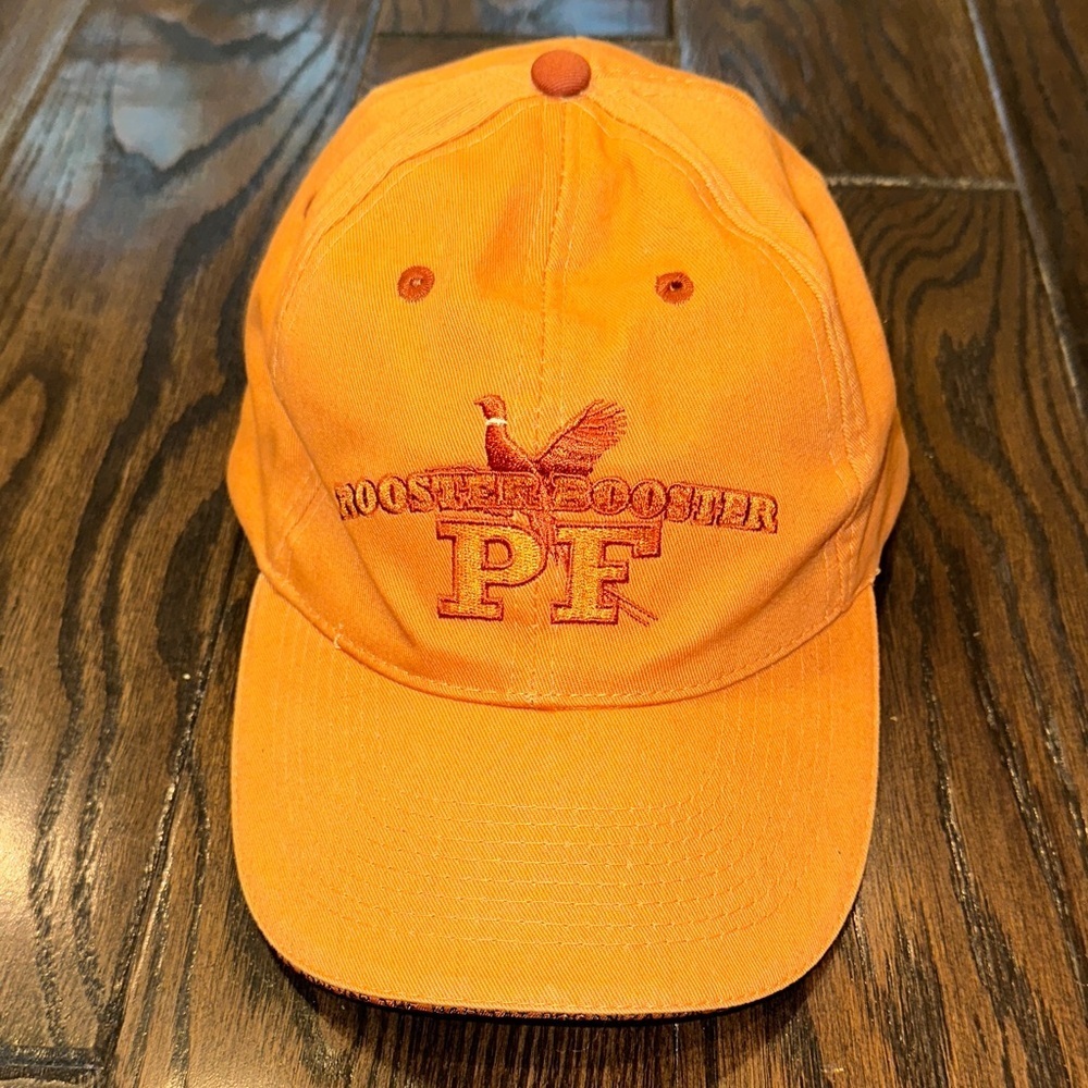 Rooster Booster Advantage Pheasant Orange baseball Cap
